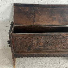 Load image into Gallery viewer, Swat Valley Hand-Carved Marriage Chest