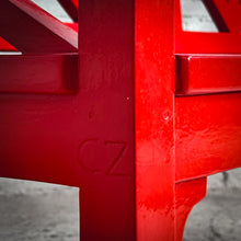 Load image into Gallery viewer, Templeton Collection Estate Furniture Red Lacquer Wood Bench