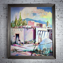 Load image into Gallery viewer, Betty Carlson Southwestern Impressionism Oil Landscape Painting