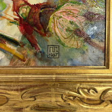 Load image into Gallery viewer, 1987 Oil on Canvas Painting by Galina Vasilyevna Pshenitsyna