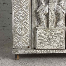Load image into Gallery viewer, East Timor Whitewash Teak Armoire Cabinet