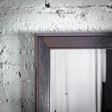 Load image into Gallery viewer, Modern Brushed Metal Framed Mirror
