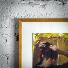 Load image into Gallery viewer, Unsigned Figurative Expressionist Pastel Drawing