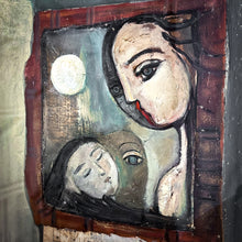 Load image into Gallery viewer, 2000 Mary Zarbano Expressionist Collage Painting