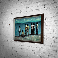 Load image into Gallery viewer, Vintage Signed Figurative Painting