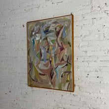 Load image into Gallery viewer, Mid-Century Abstract Expressionist Oil