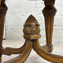 Load image into Gallery viewer, Neoclassical Marble Top Side Table