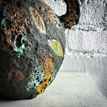 Load image into Gallery viewer, Vintage Italo Casini Brutalist Handmade Volcanic Ceramics