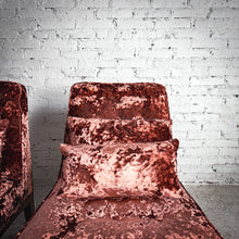 Load image into Gallery viewer, Set of 2 1950's Dunbar 5000A Re-upholstered Lounge Chair
