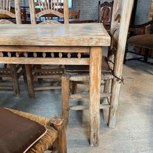 Load image into Gallery viewer, Mexican Weathered Wood Dining Set