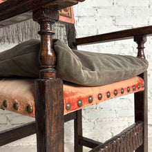 Load image into Gallery viewer, Pair of 17th C. Spanish Friar Armchairs