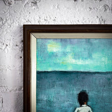 Load image into Gallery viewer, Vintage Signed Figurative Painting