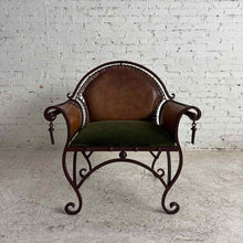 Load image into Gallery viewer, Spanish Colonial Iron Frame Armchair