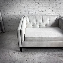 Load image into Gallery viewer, Contemporary Tufted Velvet Loveseat