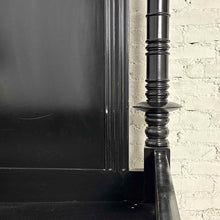 Load image into Gallery viewer, Four Poster Traditional King Black Bed