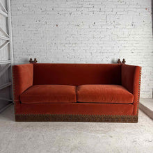 Load image into Gallery viewer, Hacienda Style Velvet Carved Sofa