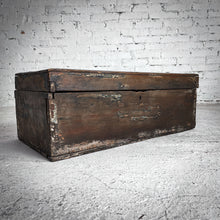 Load image into Gallery viewer, 19th Century Olinala Distressed Wood Trunk