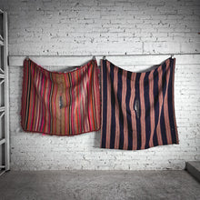 Load image into Gallery viewer, Vintage Bolivian Alpaca Wool Poncho Textile