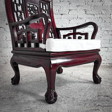 Load image into Gallery viewer, Qing Style Carved Rosewood Armchair