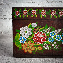 Load image into Gallery viewer, 18th Century Rustic Painted Mahogany Trunk