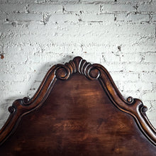 Load image into Gallery viewer, Evos Jacobean Queen Dark Hardwood Bed