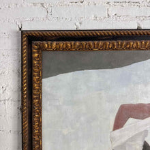 Load image into Gallery viewer, 1958 Soviet Socialist Realist Oil Painting Depicting Winter Bathers