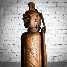 Load image into Gallery viewer, African Carved Oiled Wood Drum