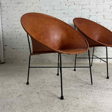 Load image into Gallery viewer, Set of 2 Artesan Pigskin Accent Chair