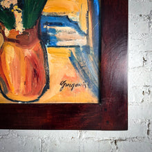 Load image into Gallery viewer, Antique Francois Guigonis Acrylic Wood Still Life Painting
