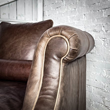 Load image into Gallery viewer, Transitional Leather Chaise