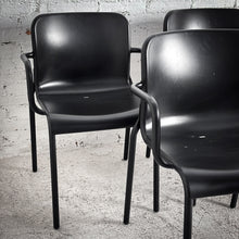 Load image into Gallery viewer, Set of 6 Colos MOMO 2 Black Polypropylene Garden Chair