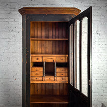 Load image into Gallery viewer, Victorian Ebonized Pine Apothecary Cabinet