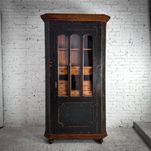 Load image into Gallery viewer, Victorian Ebonized Pine Apothecary Cabinet