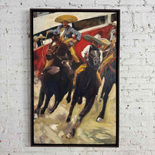 Load image into Gallery viewer, Mary Breneman 'Charreada II' Oil Canvas