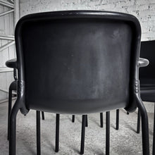 Load image into Gallery viewer, Set of 6 Colos MOMO 2 Black Polypropylene Garden Chair