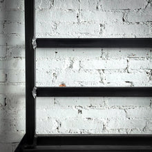 Load image into Gallery viewer, Industrial King Black Metal Bed