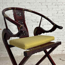 Load image into Gallery viewer, Chinese Ming-Style Folding Jiaoyi Chair