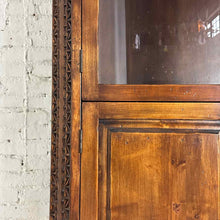 Load image into Gallery viewer, Tall Spanish Colonial Carved Display Cabinet