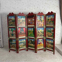 Load image into Gallery viewer, Signed Renato P. Rivera Narrative Biombo