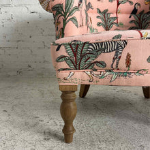 Load image into Gallery viewer, Rachel Zoe Inspired Pink Safari Club Chair