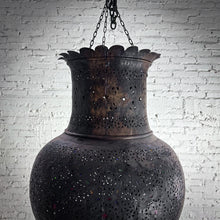 Load image into Gallery viewer, Moroccan Patina Brass Pendant Light