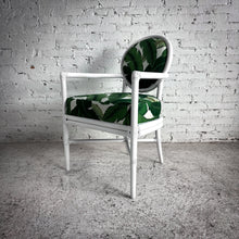 Load image into Gallery viewer, McGuire Palm Beach White Lacquer Cane Accent Chair