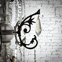 Load image into Gallery viewer, 19th C. Italian Style Bronze Crystal Chandelier