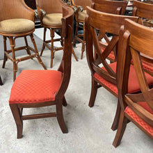 Load image into Gallery viewer, Set of 6 Modern X-Back Dining Chairs