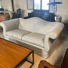 Load image into Gallery viewer, Transitional Camelback Sofa with Skirt