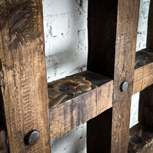 Load image into Gallery viewer, Antique Spanish Colonial Hardwood Grille Architectural Element