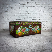 Load image into Gallery viewer, 18th Century Rustic Painted Mahogany Trunk