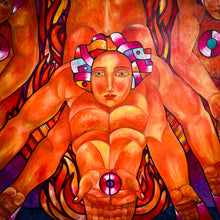 Load image into Gallery viewer, David Leonardo Surrealist Oil on Canvas Painting