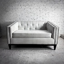 Load image into Gallery viewer, Contemporary Tufted Velvet Loveseat