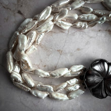 Load image into Gallery viewer, Piedras Contemporary Mexican Pearl Multi-Strand Necklace